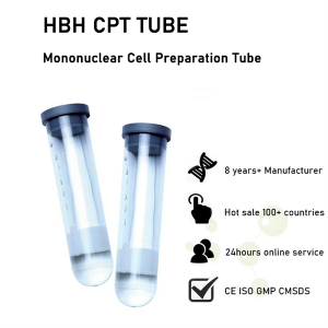HBH CPT cső a mononukleáris sejtek in vitro extrahálásához