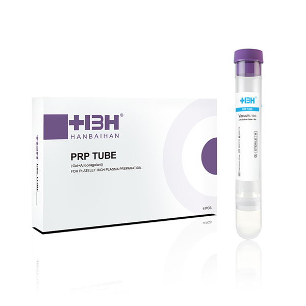 HBH PRP Tube 10ml bi Antikoagulant û Gela Veqetandinê