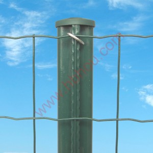 Poste de vedação multimetal tipo pêssego e poste de vedação em cauda de andorinha
