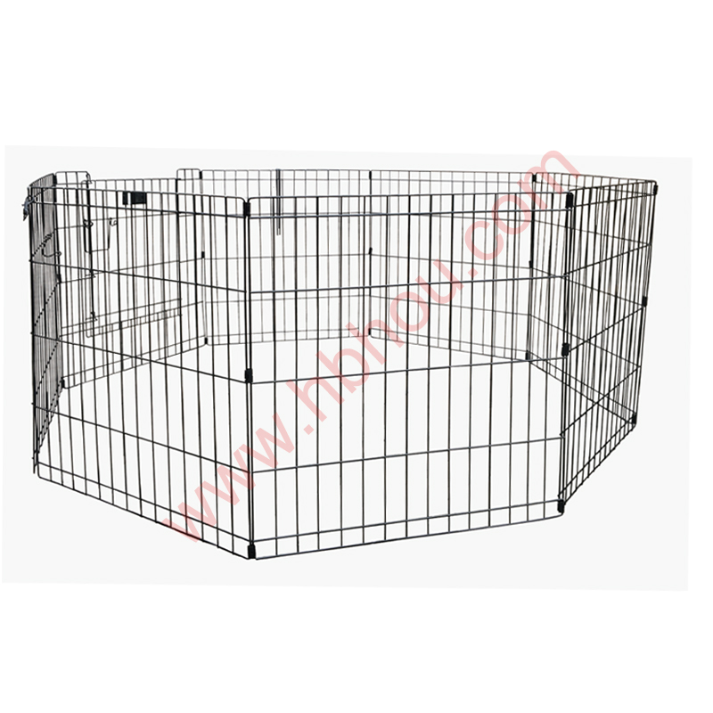 DIY Puppy Kojec Pet Kennel Cage Garden Yard Fence Panel