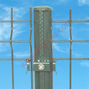 Poste de vedação multimetal tipo pêssego e poste de vedação em cauda de andorinha