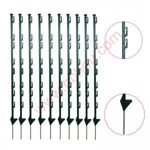 Elektromos kerítésoszlop Kerti kerítésbot Ideiglenes Pigtail oszlop