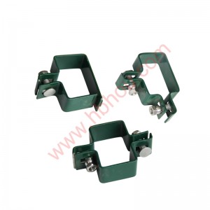 Fittings ta 'Square Post Fencing Clamp Trab Co...