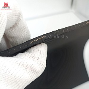 High end of clamp wire  Rubber pad