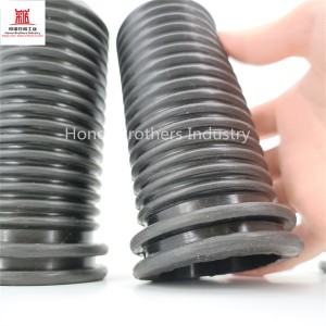 cover of the fastening sleeve rubber parts