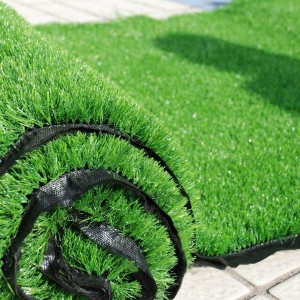 Natural Looking Fire Resistant Synthetic Fake Artificial Grass for Garden Decoration