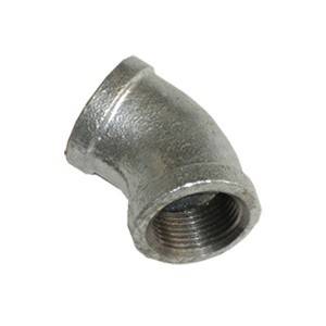 Hot New Products China Pipe Fitting Cast clamp Mech Galvanized Maleable Iron අංශක 90 වැලමිට
