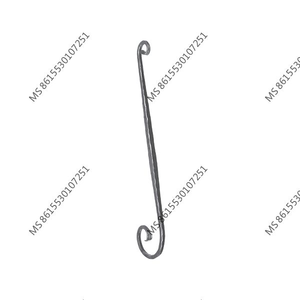 MS BB46-55 used decor simple standard steel baluster designs ornamental baluster forged iron balcony balusters