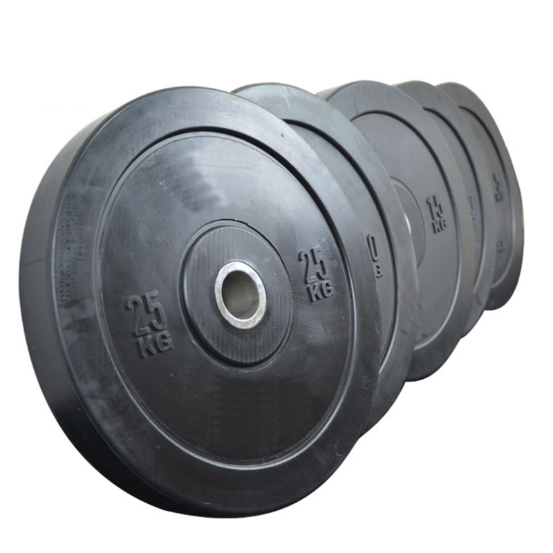 All rubber barbell