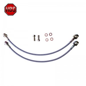 Brake Hose Pipe With Banjo Bolts HBS$ 1371 406mm Length