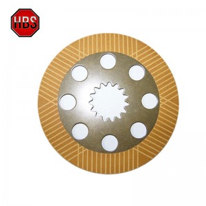 Placa de disco de freio de fricção para JCB com OEM 450-10224 458-20353