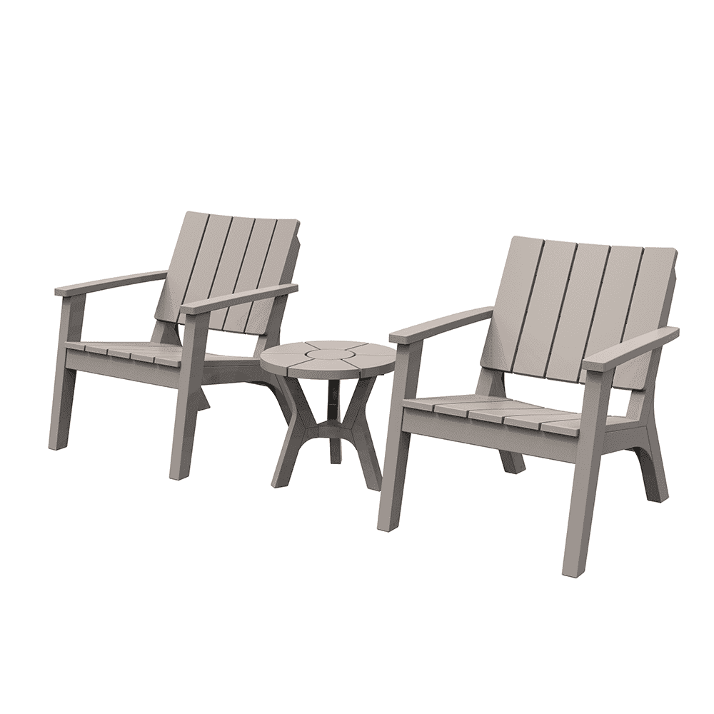 Muebles de exterior para jardín Juego de mesa y silla para balcón