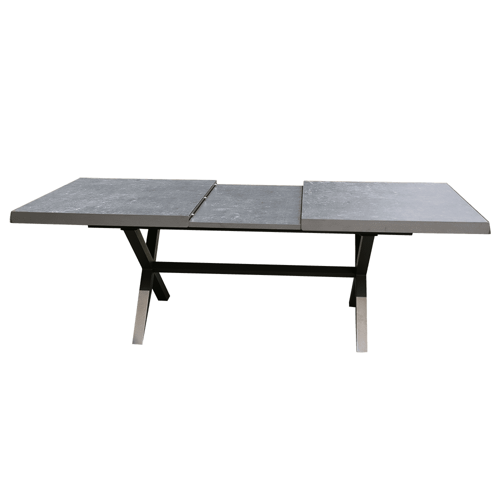 Vanjski aluminijski produžni stol Blagovaonski stolovi Uredski stol
