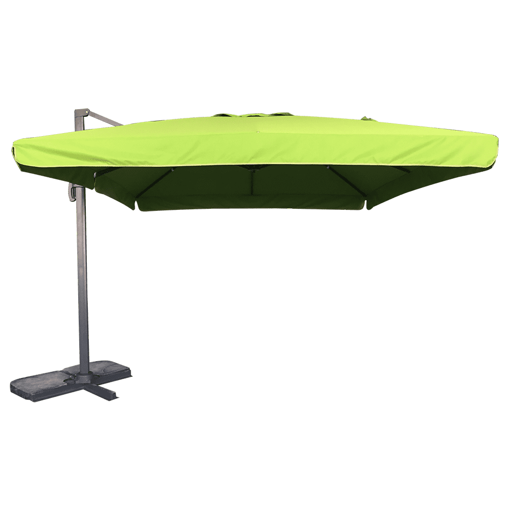 Manufacturer for Led Patio Umbrella - Modern Garden Aluminium Hanging Sun Umbrella 3x3M – Top Asian