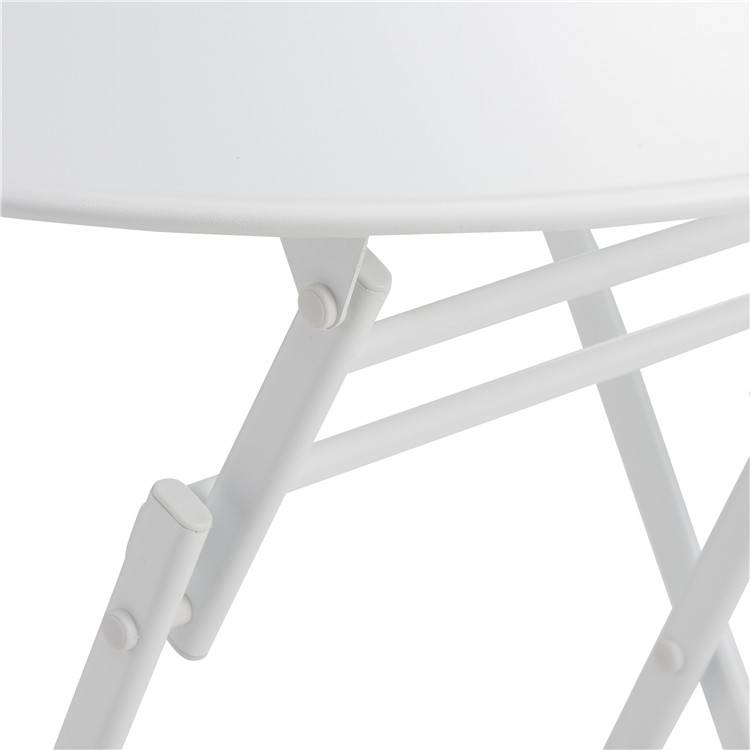 आसान भंडारण गार्डन टेबल और कुर्सियाँ फोल्डिंग बिस्ट्रो आउटडोर सेट