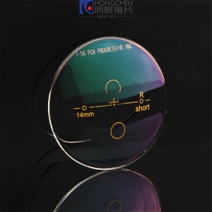 1,56 fotokromik progresif hmc optik lens