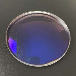 1.61 Ống kính quang asp hmc chống lóa + chống vi-rút màu xanh lam