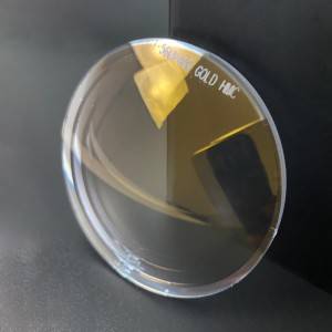 1,56 harde multi-coating gouden optische lens