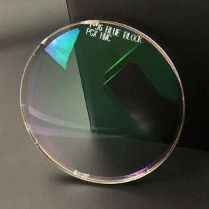 1,56 mavi blok fotogri SHMC optik lens