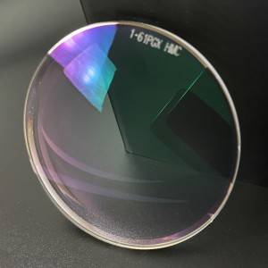 High index 1.61 photochromic pgx hmc aspheric optical lens