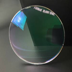 Plazo de entrega corto para el acabado de policarbonato 1,59, corte azul, UV420, bloqueo de luz azul, revestimiento azul, lente óptica Hmc