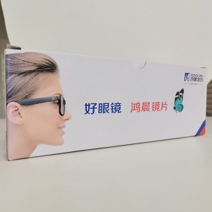 Caja de lentes de ojos