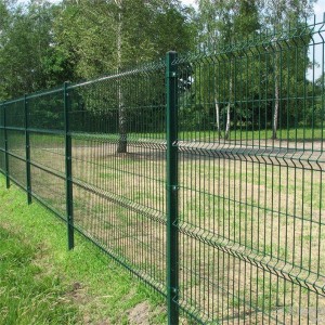 3D Üçgen bükme çit ve kaynaklı tel örgü çit ve tel örgü çit