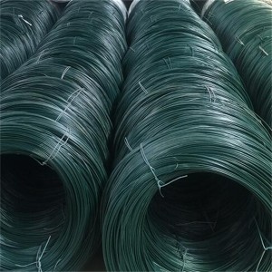 reno ներքնակի gabion զամբյուղ կանաչ PVC&PVC gabion տուփ