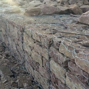 Toplo pocinčani potporni zid za zaštitu od rijeke gabionske kutije
