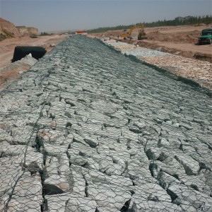 Uređenje okoliša PVC Gabion kutija Rock Gabion zidna barijera Flood Control