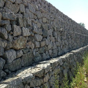 Žalia terramesh gabionų atraminė siena