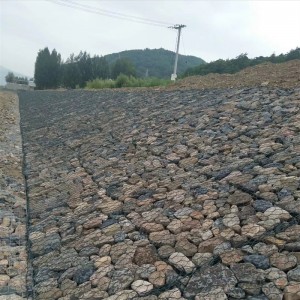 Stone Cage Rock Fall Protection Stone Gabion Mesh