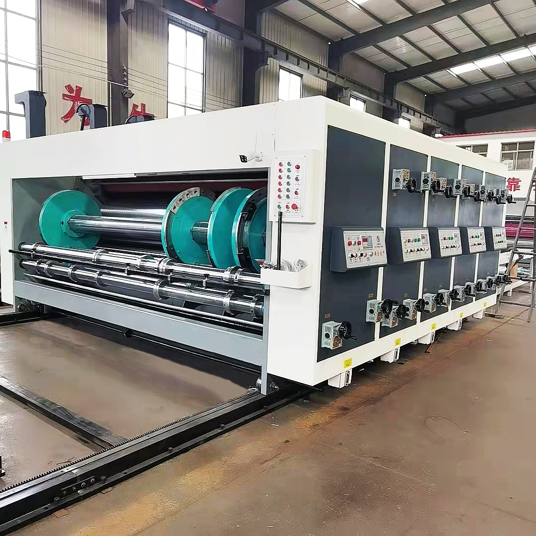 Safety operation procedure of printing slotting machine for carton equipment