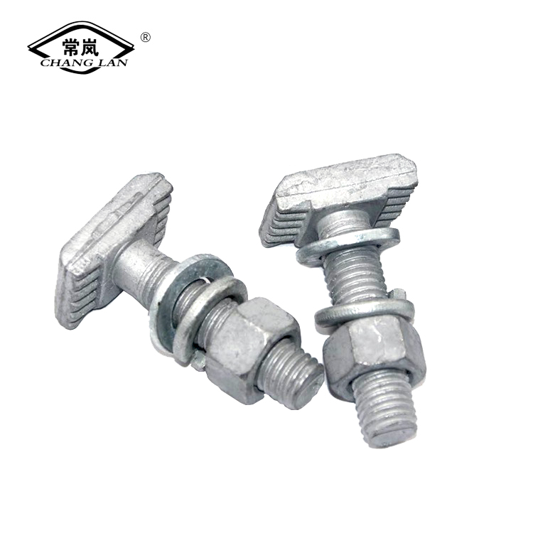 Square Head Bolt Square Head Fasteners Connecting T Slot Bolt 8.8  T-Head Bolt Screw Featured Image