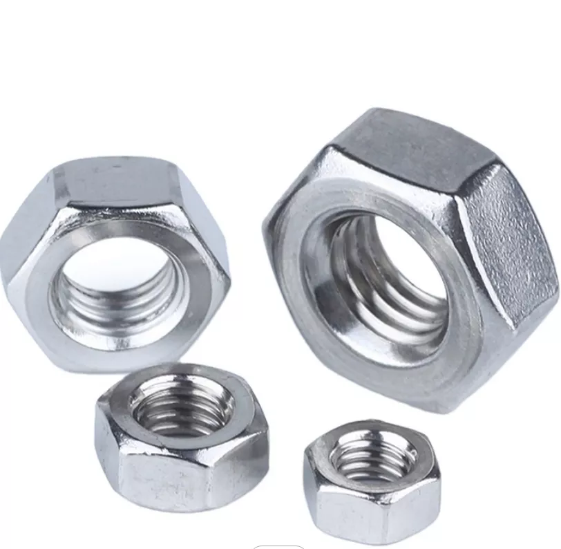 Heavy hex head coupling nuts din 934 hot dip galvanized stainless steel hex nut Featured Image