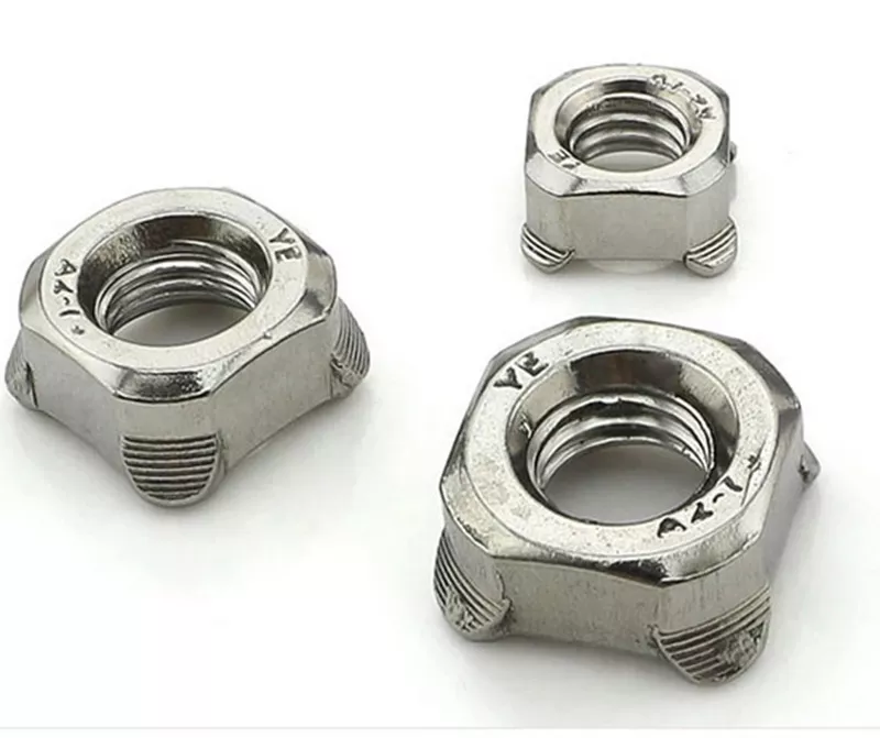 Weld nuts Square or Hexagon High quality Carbon steel Stainless DIN Featured Image