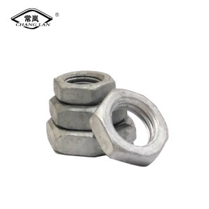 Steel Zinc Plated DIN936 Hex thin nut Carbon Steel DIN936 Hex Thin Nut with Internal Thread