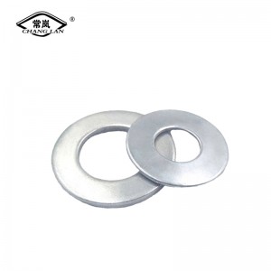 DIN125 flat washer carbon steel Galvanized Plain Plate Washers High Tensile DIN125 Carbon Steel