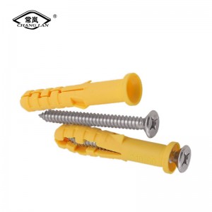 Concrete Nylon Easy Drive Drywall Expansion Plastic Anchor Screw Rame Fixing Wall Anchor Sleeve Screws Plastic Anchors Lag Expansion Nails Plugs Screws