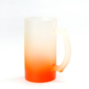 16 унц Sublimation Frosted Glass аяга
