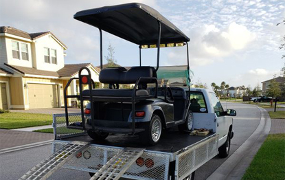 Cách tốt nhất để vận chuyển một chiếc xe golf.
