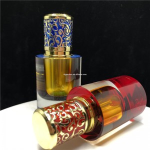Hot selling design crystal perfume attar bottle custom design glass vintage perfume bottles
