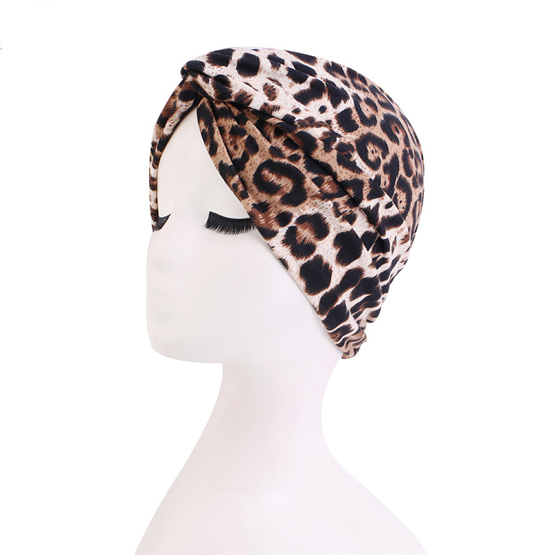 TJM-211 Bohemian print twist turban head wrap