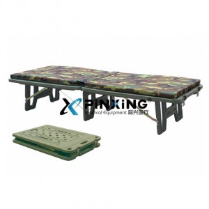 Army Equipment Light-weight Military Camping Bed for Folding Design