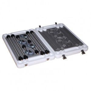 Portable Folding Stainless Steel and PP Desktop Instrument Table for OT Room