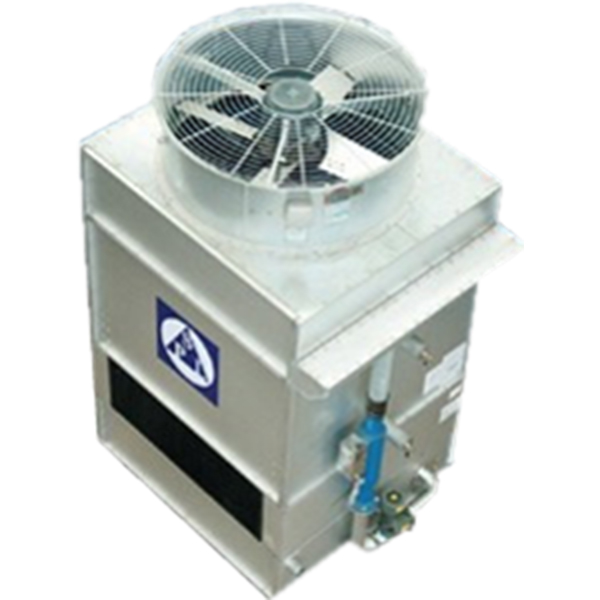 Condensador evaporativo - Imaxe destacada contra fluxo
