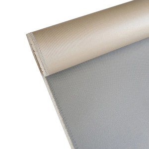 រោងចក្រផ្គត់ផ្គង់ប្រទេសចិន Silicone Coated Fiberglass Fabric for Duct