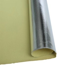 Тканина зі скловолокна з алюмінієвим покриттям