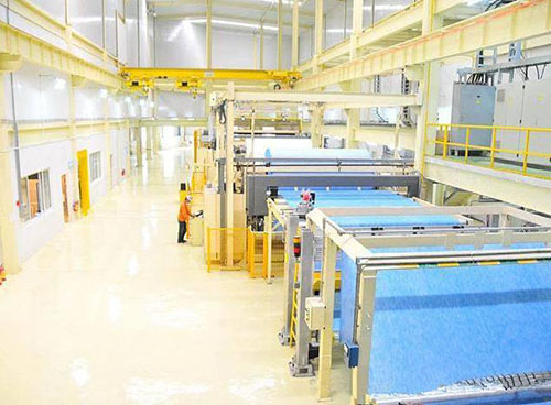Two major components of the spunbond non-woven production line