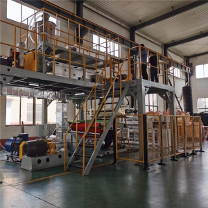 Special Design for Nonwoven Fabric Making Machine - Fastly delivery nonwoven fabric cloth produce line melt blown fabric making machine equipment – Meiben
